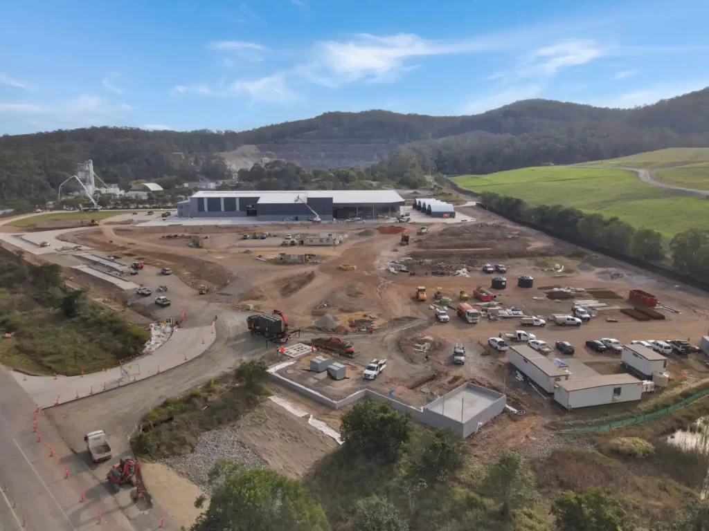 Nambour Materials Recovery Facility Aerial View